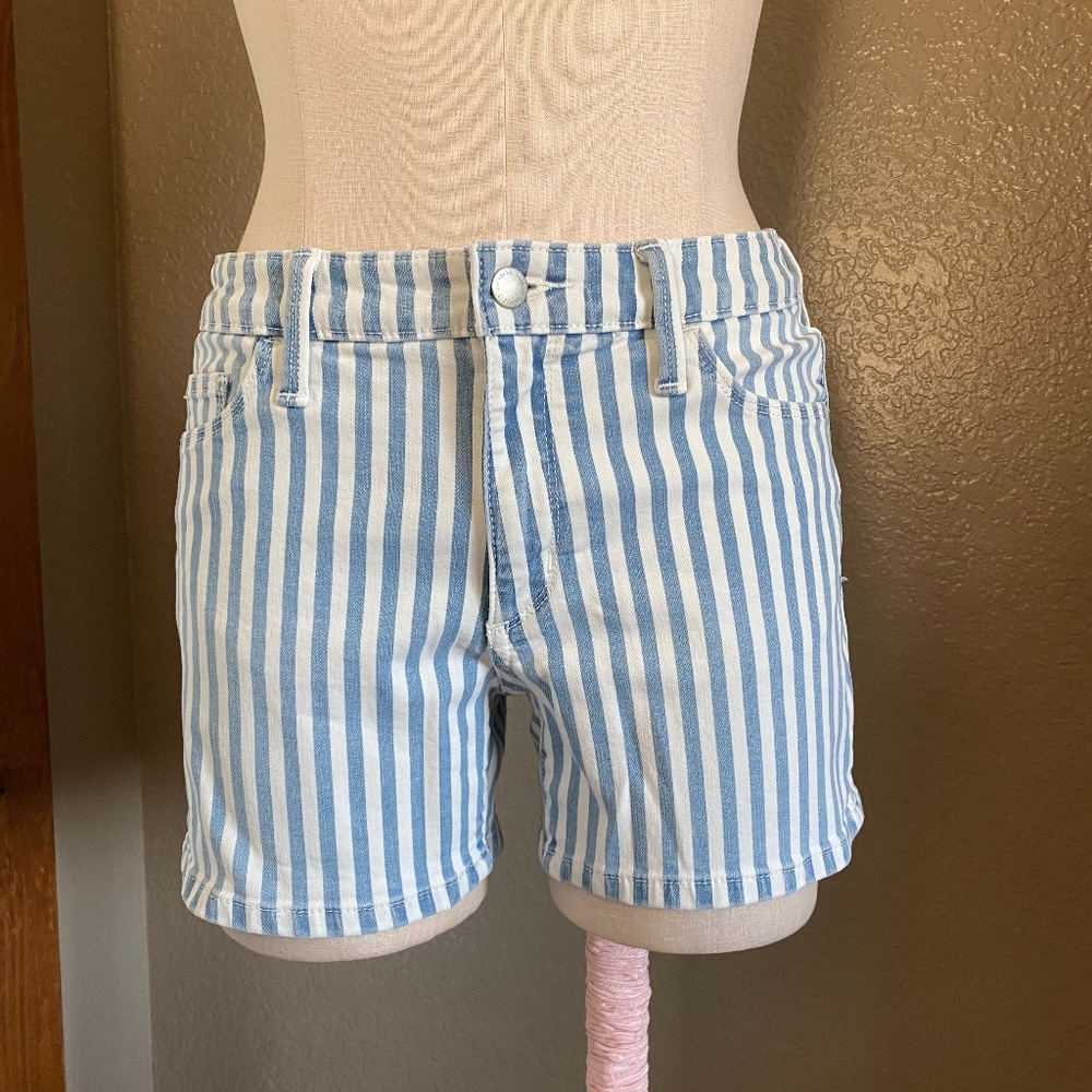 Universal Thread Striped Shorts - image 1